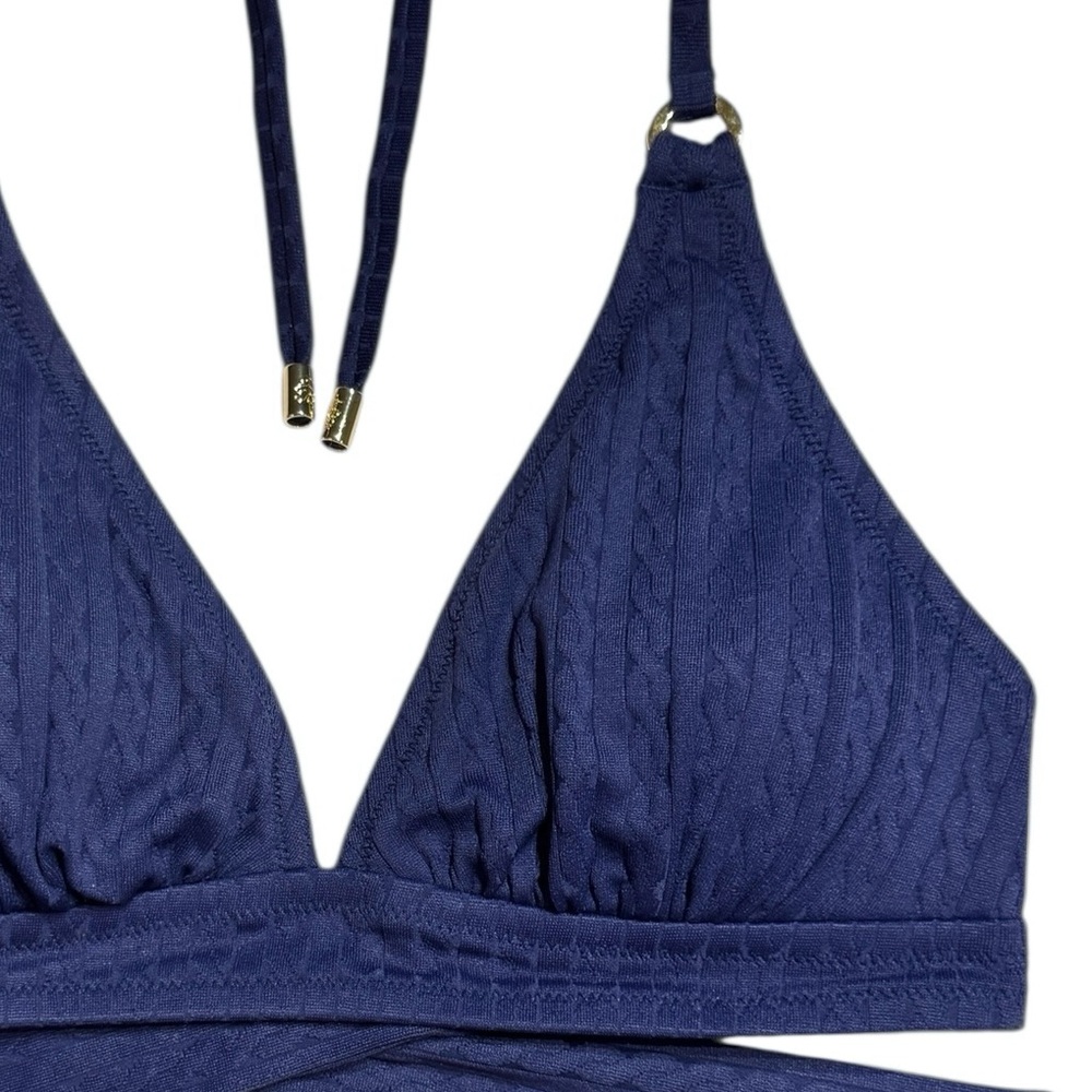 Tommy Bahama Cable Beach Halter Bikini Top - Picture 6 of 12